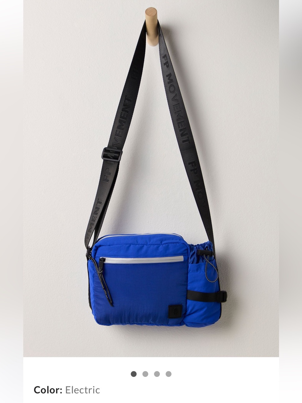 FP Movement by Free People Sidekick Crossbody Bag in Electric Blue